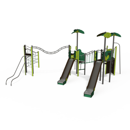 Žaidimų aikštelių kompleksas vaikams nuo 2 iki 12 metų amžiaus – kolekcija 'MEGA / MBG-2612_ME 18-4021-P15'