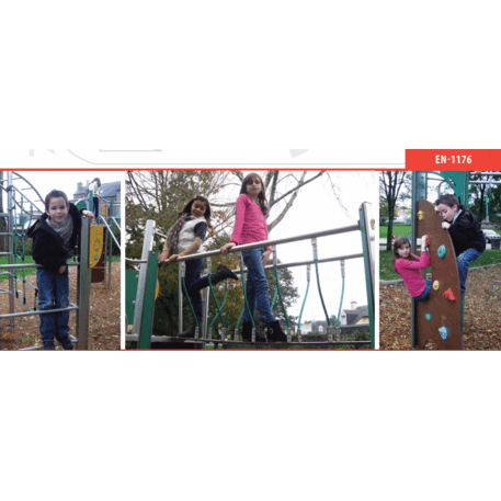 Žaidimų aikštelių kompleksas vaikams nuo 2 iki 12 metų amžiaus – kolekcija 'MEGA / MBG-2634_ME 18-6002-T01'