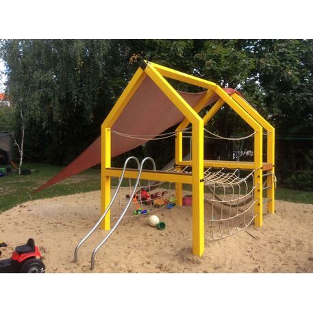 Complessi modulari per parchi giochi per bambini dai 3 ai 12 anni – collezione “Frame / Ninja” MBG-Block house 02369