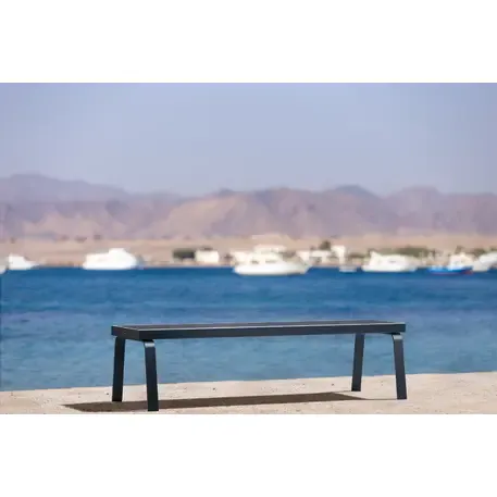 Išmanus suoliukas su saulės baterija, USB įkrovimu ir Smart City funkcijomis 'Sun Smart Classic Bench 1'