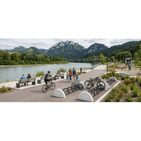 Bicycle parking racks '308'