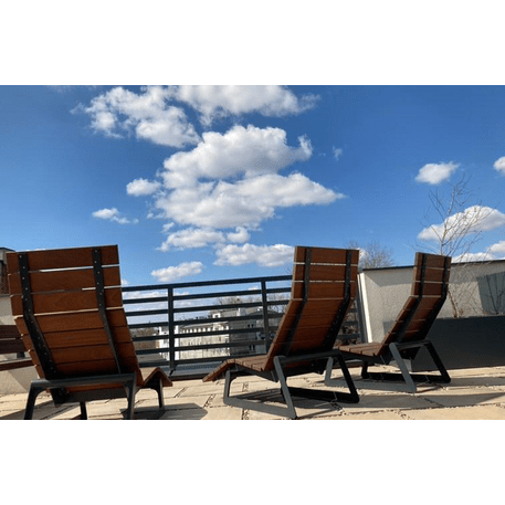 Metalinis šezlongas, gultas 'Millo / 004204'