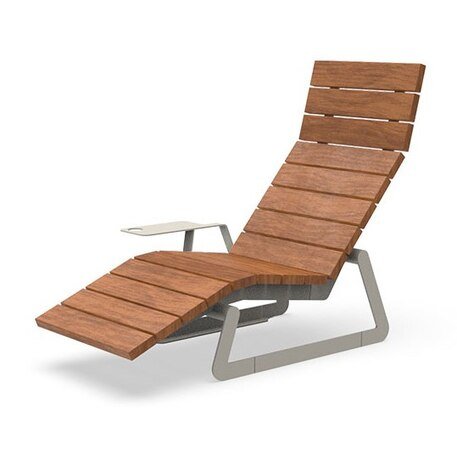 Metalinis šezlongas, gultas 'Millo / 004204'