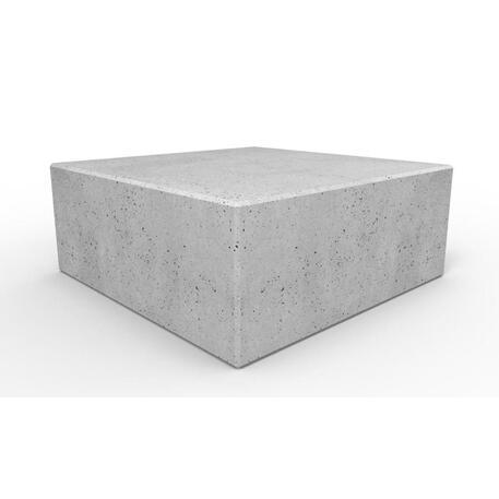 Modulare Bank ohne Rückenlehne aus Architekturbeton 'Premium Collection / STF/08-02-03/MDL' 