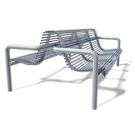 Dvipusis metalinis suoliukas su atlošu 'Premium / STF/07-04-05_05/MDL'