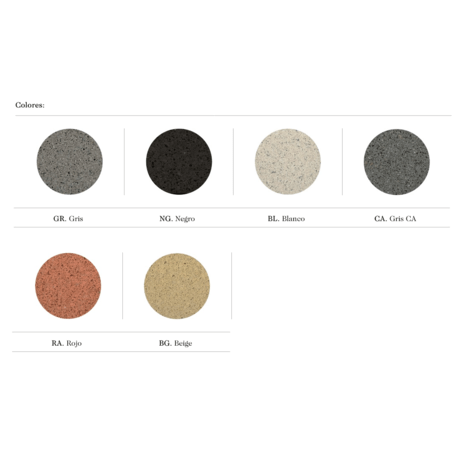 Modulinis betoninis suolas 'Milenio'