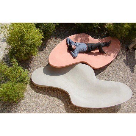 Betoninis gultas, šezlongas 'Slope'