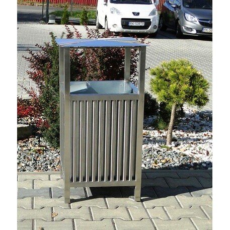 Metal litter bin 'BDS_NRZ-60L'