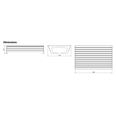 Metallbank 'BD/EDGE_LED131.00/MDL'