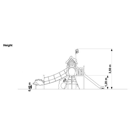 Kinderspielplatzelement 'Forest_P1502'