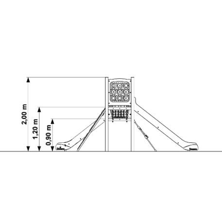 Element placu zabaw dla dzieci 'MBG-353/P1185'