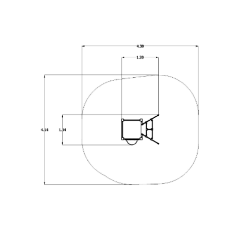 Bērnu rotaļu laukuma elements 'MBG-363/P11115'