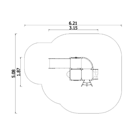 Kinderspielplatzelement 'MBG-373/P1109'