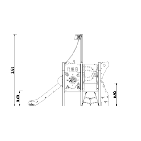 Элемент детской площадки 'MBG-373/P1109'