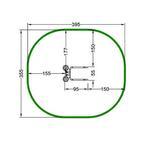 Āra metāla trenažieris 'MBG_31/OFC-3A'