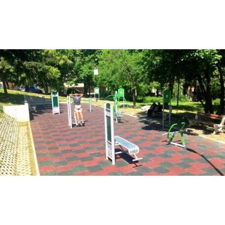 Outdoor fitness and gym equipment 'MBG_41/OFC-3A'