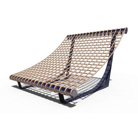 Metal deck chair 'STF/21-45-01_01/MDL'