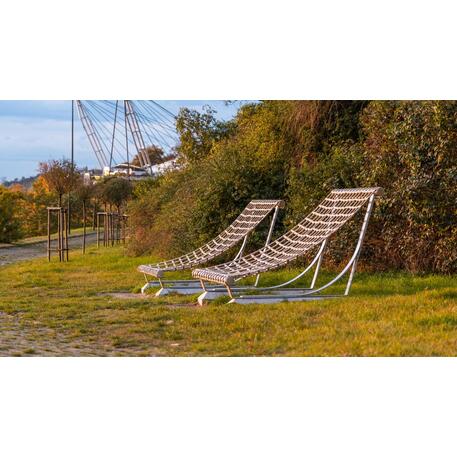 Metal deck chair 'STF/21-45-01_01/MDL'