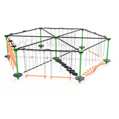 Laste mänguväljaku element 'Trossipark_MBG-381/P7103'