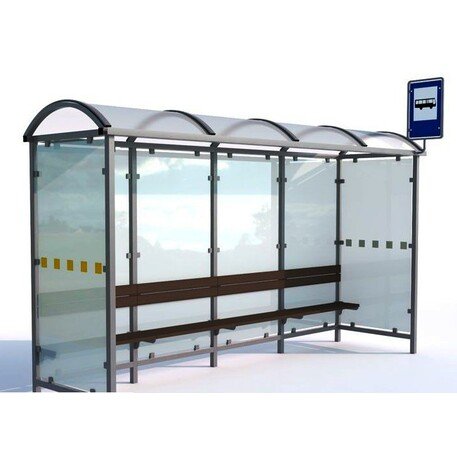Autobusų stotelės laukimo paviljonas 'KROKUS I / 420cm'
