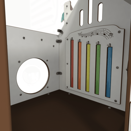 Vaikų žaidimų aikštelių įranga Baby linija – mažiesiems 'MBG-2017_BA 06-0330-07'