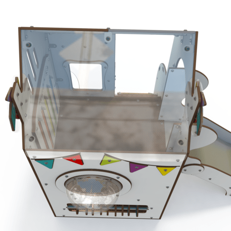 Vaikų žaidimų aikštelių įranga Baby linija – mažiesiems 'MBG-2017_BA 06-0330-07'