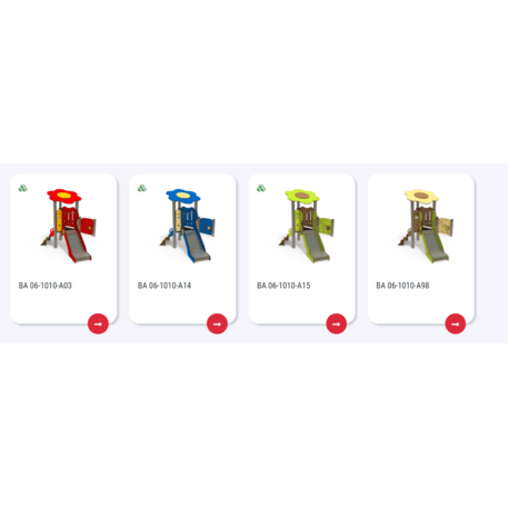 Vaikų žaidimų aikštelių įranga Baby linija – mažiesiems 'MBG-2038_BA 06-1010-A05'