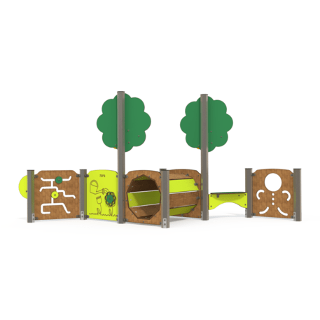 Vaikų žaidimų aikštelių įranga Baby linija – mažiesiems 'MBG-2044_BA 06-1012-T02'