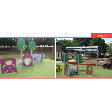 Vaikų žaidimų aikštelių įranga Baby linija – mažiesiems 'MBG-2044_BA 06-1012-T02'