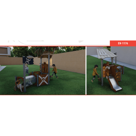 Vaikų žaidimų aikštelių įranga Baby linija – mažiesiems 'MBG-2053_BA 06-1018-T02'