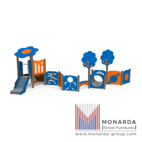 Vaikų žaidimų aikštelių įranga Baby linija – mažiesiems 'MBG-2073_BA 06-1032-O99'