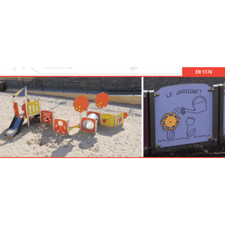 Vaikų žaidimų aikštelių įranga Baby linija – mažiesiems 'MBG-2073_BA 06-1032-O99'