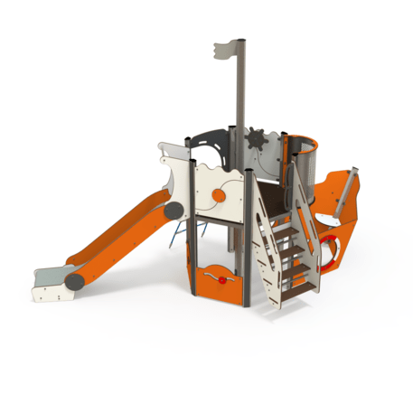  Vaikų žaidimo aikštelės kompleksas, kolekcija 'Piratų laivas / MBG-1199_CI 12-1005-B98'