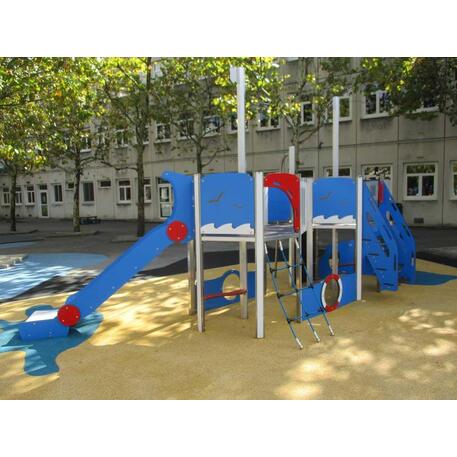  Vaikų žaidimo aikštelės kompleksas, kolekcija 'Piratų laivas / MBG-1203_CI 12-2001-Q98'