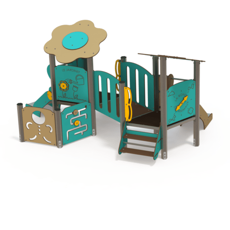 Vaikų žaidimų aikštelių įranga Baby linija – mažiesiems 'MBG-2113_BA 06-2025-A24'