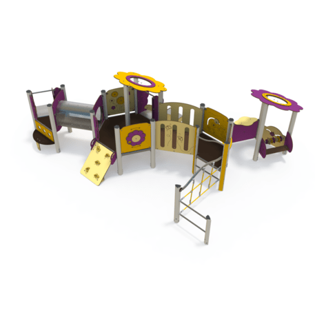 Vaikų žaidimų aikštelių įranga Baby linija – mažiesiems 'MBG-2125_BA 06-3006-AD01'