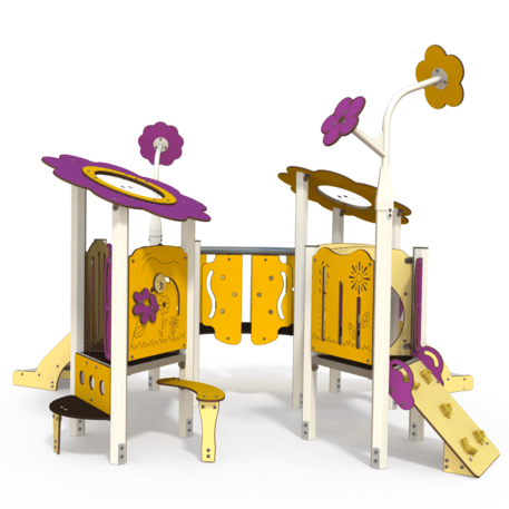 Vaikų žaidimų aikštelių įranga Baby linija – mažiesiems 'MBG-2136_BA 06-4001-AD01'