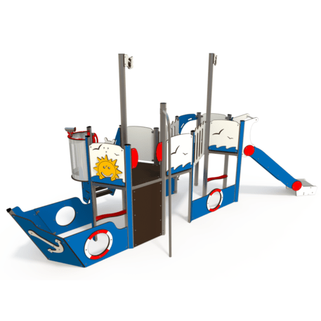 Vaikų žaidimo aikštelės kompleksas, kolekcija 'Piratų laivas / MBG-1204_CI 12-2001-T01'
