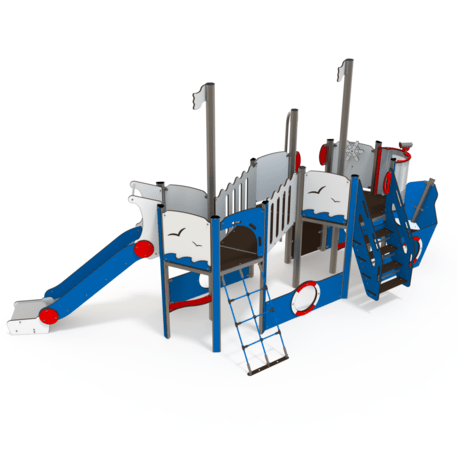  Vaikų žaidimo aikštelės kompleksas, kolekcija 'Piratų laivas / MBG-1204_CI 12-2001-T01'