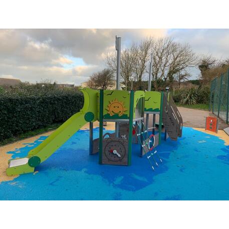  Vaikų žaidimo aikštelės kompleksas, kolekcija 'Piratų laivas / MBG-1214_CI 12-2006-Q99'