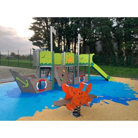  Vaikų žaidimo aikštelės kompleksas, kolekcija 'Piratų laivas / MBG-1214_CI 12-2006-Q99'