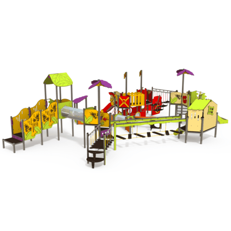  Vaikų žaidimo aikštelės kompleksas, kolekcija 'Piratų laivas / MBG-1223_CI 12-7001-T03'