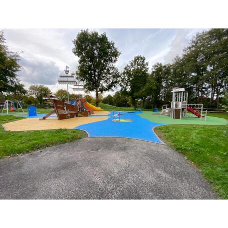  Vaikų žaidimo aikštelės kompleksas, kolekcija 'Piratų laivas / MBG-1233_CI 15-1009-T01'