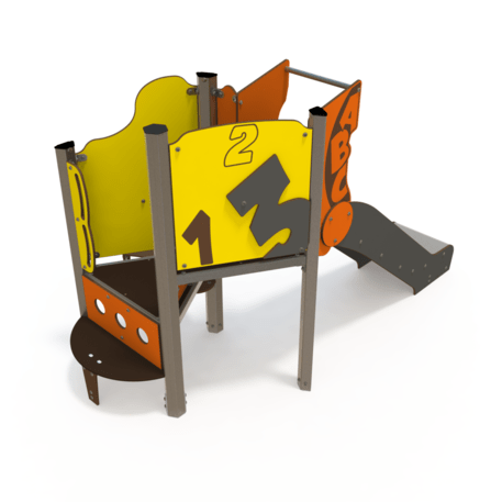 Žaidimų aikštelių kompleksas vaikams nuo 2 metų amžiaus – kolekcija 'MINI / MBG-2145_MI 09-1001-N22'