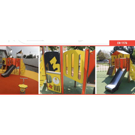 Žaidimų aikštelių kompleksas vaikams nuo 2 metų amžiaus – kolekcija 'MINI / MBG-2145_MI 09-1001-N22'