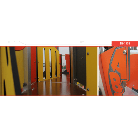 Žaidimų aikštelių kompleksas vaikams nuo 2 metų amžiaus – kolekcija 'MINI / MBG-2158_MI 09-1008-N22'