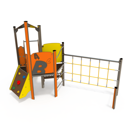 Žaidimų aikštelių kompleksas vaikams nuo 2 metų amžiaus – kolekcija 'MINI / MBG-2168_MI 09-1013-N22'