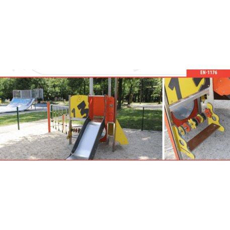 Žaidimų aikštelių kompleksas vaikams nuo 2 metų amžiaus – kolekcija 'MINI / MBG-2168_MI 09-1013-N22'