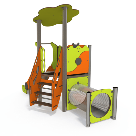 Žaidimų aikštelių kompleksas vaikams nuo 2 metų amžiaus – kolekcija 'MINI / MBG-2178_MI 09-1023-A97'