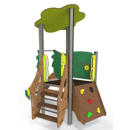 Žaidimų aikštelių kompleksas vaikams nuo 2 metų amžiaus – kolekcija 'MINI / MBG-2188_MI 09-1037-T01'